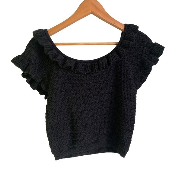 H&M Crochet Knit Crop Top - Picture 9 of 11